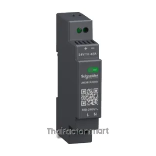 Regulated Power Supply, 100-240V AC, 24V 0.4 A, single phase, Modular
