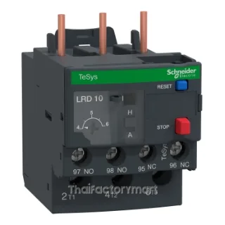 Schneider TeSys D Thermal Overload Relay LRD10L, 4-6A, class 20, 1NO+1NC, screw clamp