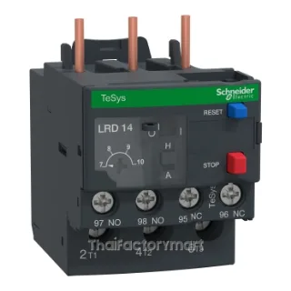 Schneider TeSys D Thermal Overload Relay LRD146T, 7-10A, class 10A, 1NO+1NC, lugs