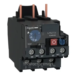Schneider TeSys D Thermal Overload Relay LRD15306, class 20, 1NO+1NC, lugs