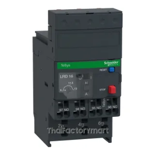 Schneider TeSys D Thermal Overload Relay LRD163, 9-13A, class 10A, 1NO+1NC, spring terminals