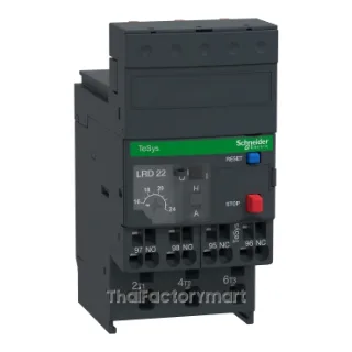 Schneider TeSys D Thermal Overload Relay LRD223, 16-24A, class 10A, 1NO+1NC, spring terminals