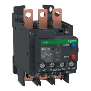 Schneider TeSys D EverLink Thermal Overload Relay LRD3406, 30-40A, class 10A, 1NO+1NC, EverLink lugs