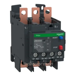 Schneider TeSys D EverLink Thermal Overload Relay LRD3506, 37-50A, class 10A, 1NO+1NC, EverLink lugs