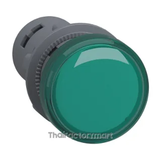 MEDIUM XA2 PILOT LIGHT,220V AC,GREEN