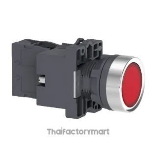 FLUSH, IPB,220 V AC. RED ,1NC