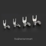 TLUG Y6-5S Bare Spade Terminal (Y Type), 6 mm² Wire, Screw Ø5.3 mm, ETP-Copper Tin Plated photo 1