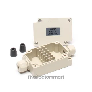 Junction box with terminal - Togi / Toyogiken (BOXTC) - 6poles - Rated voltage 250Vac/dc - Rated current 15A - Gray - IP65 Product_Electrical_01
