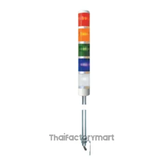 TPTL6-L73ROG Tower Light, 60mm., แบบก้าน, LED, 24V, ไฟต่อเนื่อง