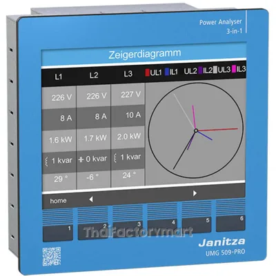 Janitza UMG 509-PRO Power quality analyzer Voltage quality analyzer UMG 509-PRO photo 2
