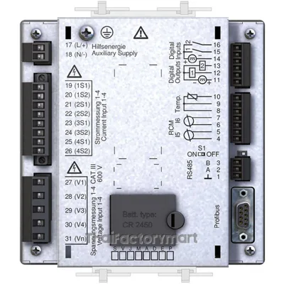 Janitza UMG 509-PRO Power quality analyzer Voltage quality analyzer UMG 509-PRO photo 3