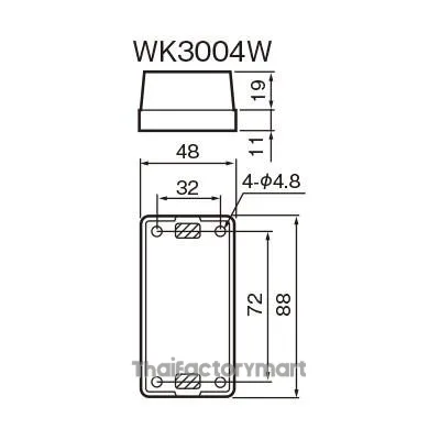 Panasonic Socket WK3004W รูปที่ 3