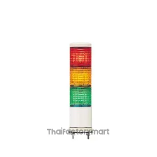 Stacking Beacon, Base Mount, Red/Orange/Green, Harmony XVC, Continuous/Intermittent, 24VAC/DC, White, Base Mount