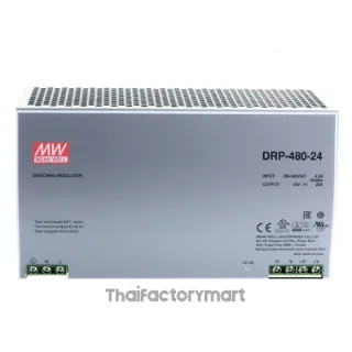 Mean Well DRP-480-48, 480W Din Rail Single O/P 48V 10A