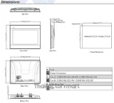 MT8106iP : HMI 10.1" TFT RS232,422,485,Ethernet photo 2