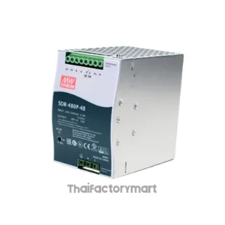 Mean Well SDR-480-48, DIN Rail Power Supply, 94%, 48V, 10A, 480W, Adjustable