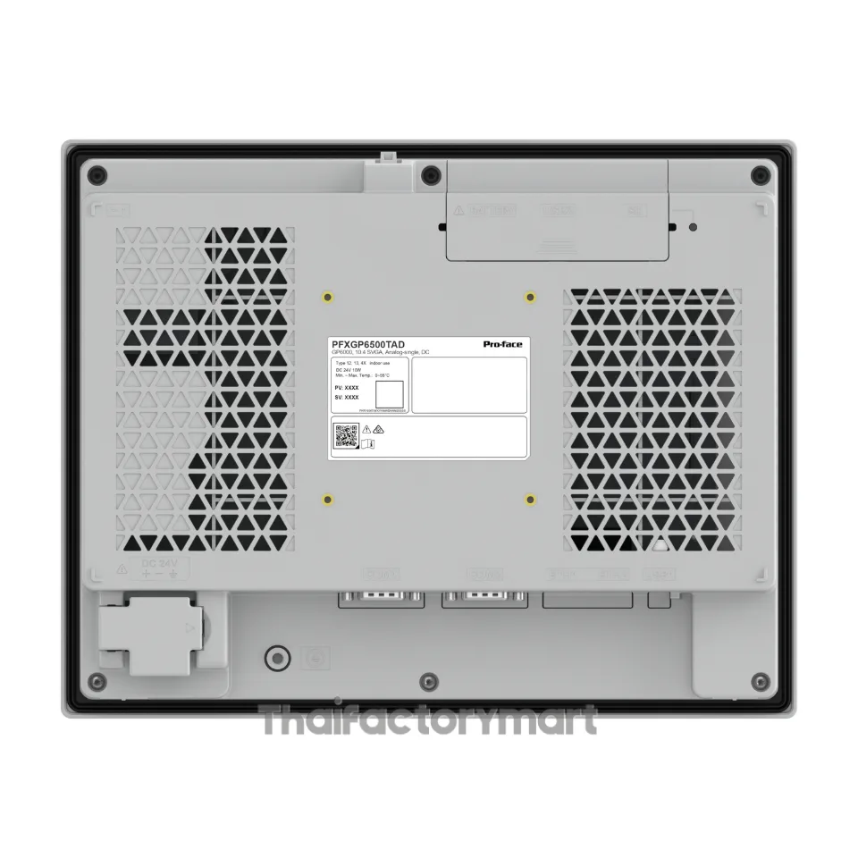 touch panel screen, Proface GP6000, 10.4 inch, SVGA, All in one, Analog single, 2xCOM, 2xETH, USB A & micro B, SD, DC photo 2