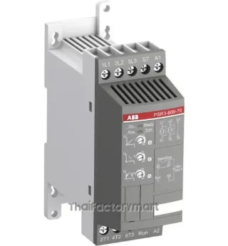 PSR3-600-70 ABB Softstarter, PSR Series, 3.9 A, 1.5 kW (400 V), 208...600 V AC