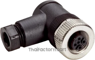 SICK Circular Connector, 4 Contacts, Cable Mount, M12 Connector, Plug, Female, IP67 #6007303