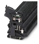UT 4-HESILED 24 (5X20) - Fuse modular terminal block , Screw, 2 Poles, 600V, 6.3A, 0.14 ... 6mm², Black รูปที่ 1