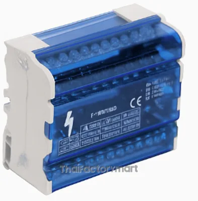Four Pole Distribution Blocks ขนาดกระแส 100 แอมป์ รูปที่ 2