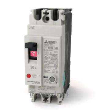 NV32-SVF 2P 32A 100-240V 30MA : ELCB