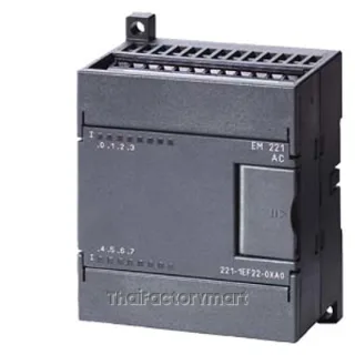 6ES7221-1BF22-0XA0 SIMATIC S7-200, Digital input EM 221, only for S7-22X CPU, 8 DI, 24 V DC, sinking-sourcing