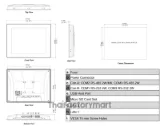 cMT2128X HMI with 12.1" TFT LCD Display Resistive Touch Screen Dual Ethernet ports Quad-core RISC CPU, 1GB RAM, 4GB Flash, 1xGbE LAN, 1xLAN, 3xCOM, 24VDC-in รูปที่ 3