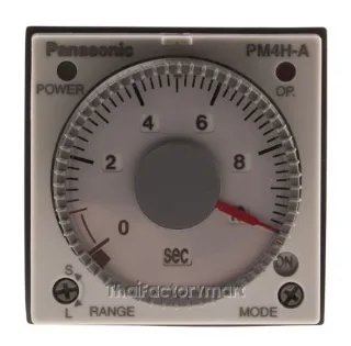Panasonic ON Delay Single Timer Relay, Screw, 1 s - 500 h, DPDT, 2 Contacts, SPDT, 100 - 240 V ac