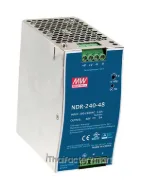 Mean Well NDR-240-24, DIN Rail Power Supply, 89%, 24V, 10A, 240W, Adjustable รูปที่ 2