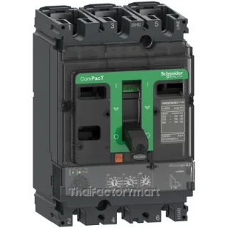Circuit breaker ComPacT NSX250H, 70kA at 415VAC, 3 poles, Micrologic 2.2 trip unit 250A