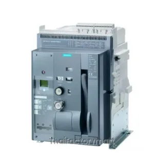 3WT8160-5AA00-0AA2 fixed-mounted circuit breaker 3-pole, size 1 In=1600A to 500V, 50/60Hz AC Icu=55kA at 500V