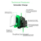 EVH5A22N2S , Charging station, Schneider Charge, 1P+N/3P+N, 1xT2S, 7.4/11/22kW, 16/32A photo 2