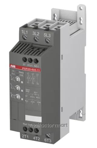PSR30-600-11 ABB Softstarter, PSR Series, 30 A, 15 kW (400 V), 208...600 V AC