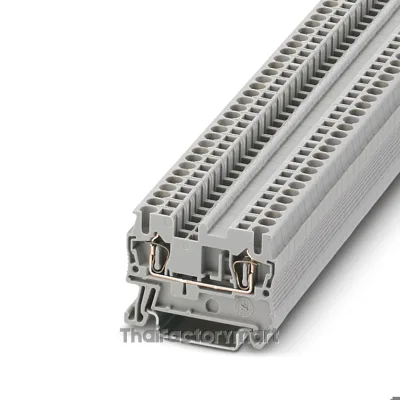 Phoenix Contact ST 2,5 Feed-through terminal block (3031212), 2.5 mm², 24 A (at 2.5 mm²), 800 V, Spring-cage connection, Gray รูปที่ 2