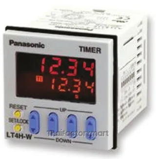 Panasonic Multi Function Timer Relay, 8-Pin Connector, 9.999 s - 999.9 h, SPDT, 2 Contacts, SPDT, 24 V ac