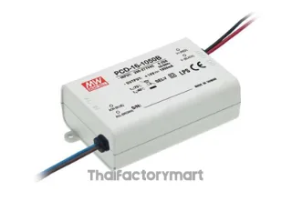 Mean Well PCD-16-350B, PFC Class 2 LED Driver 16.8W 350mA 24 - 48V IP42