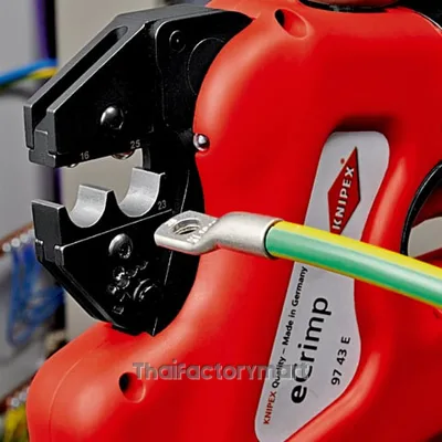 97 43 E UK KNIPEX eCrimp Electromechanical Crimp System Pliers for Exchangeable Crimping Dies photo 3