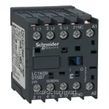 Schneider TeSys K Miniature Contactor LC1K12015P7, 3P, AC-3 12A (440V), 5.5 kW, 1 NC auxiliary contact, 230 VAC coil, PCB terminals รูปที่ 1