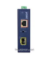 Planet IGTP-815AT Industrial Compact 100/1000BASE-X to 10/100/1000BASE-T 802.3at PoE+ Media Converter photo 2