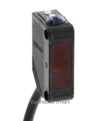 Photoelectric sensor, diffuse, 100mm, DC, 3-wire, NPN, 2m cable (requires bracket)