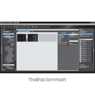 Sysmac Studio Lite license only, single user (requires SYSMAC-SE200D download or installation DVD, available separately)