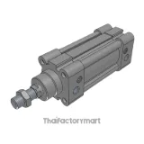 Airtac SAI: Standard Air Cylinder. Double Acting - SAI50X50 รูปที่ 2