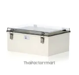DS AT 012 ตู้พลาสติก Control Box วัสดุทำจาก ABS ฝาใส ขนาด W 225 H 275 D 120 รูปที่ 1