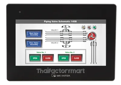 cMT2108X2, 10.1" TFT 1024x600,Webview,2Com-LAN cMTX Series รูปที่ 3