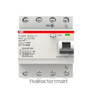 FH204 AC-40/0.03 Residual Current Circuit Breaker 4P Type AC 30mA