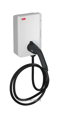 EV Charger ABB Terra AC 22 kW (รุ่น 22kW W22-G5-R-V2-0, Wallbox Type 2 AC, Cable 5m , RFID