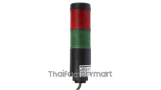 Werma Red/Green Buzzer Signal Tower, 2 Lights, 24 V, Base Mount, Tube
