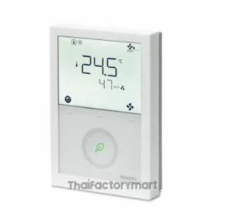 RDG200T - Room thermostats. Outputs modulating (PWM / 3-pos.) or on/off. Fan coil (3-speed / DC fan), universal applications