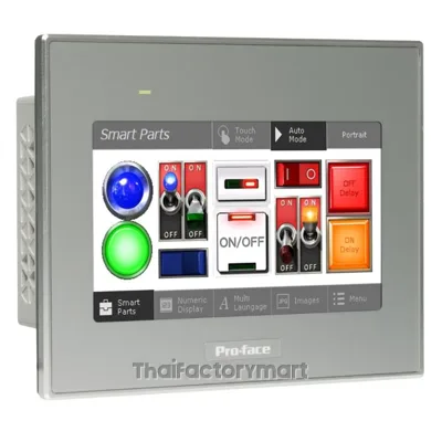 PFXST6200WADE (GP-Pro EX) : จอทัชสกรีน HMI 4.3" RS-232C/422/485, USB 2.0, 24VCD - Proface - Touch Screen photo 2